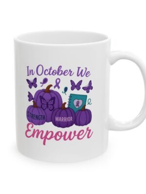 Empowerment Ceramic Mug | Inspirational Coffee Cup, Encouragement